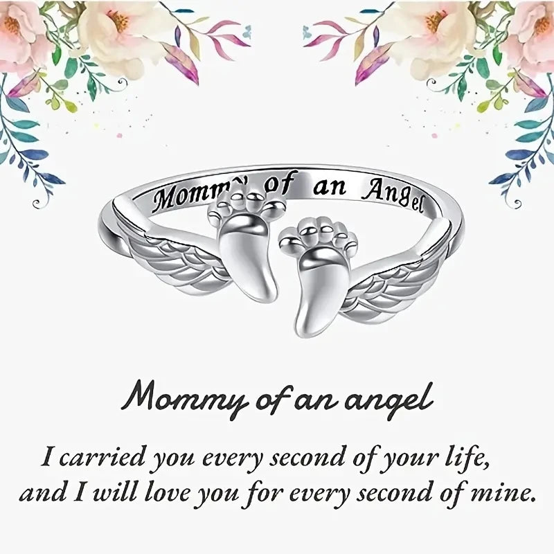 Mommy Of An Angel Ring