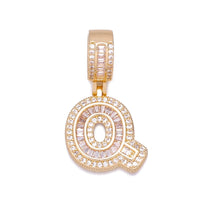 Gold Letter Q
