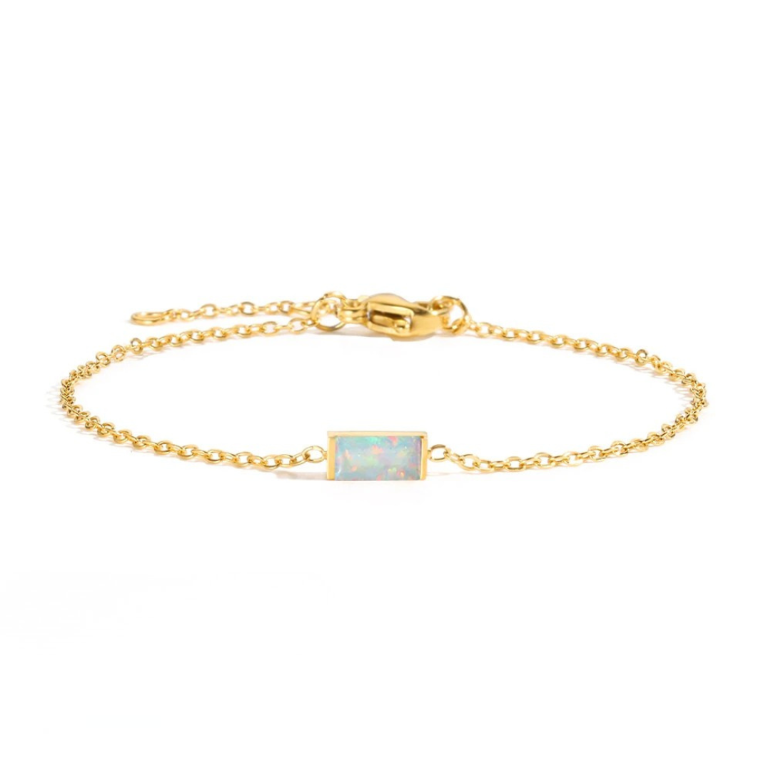 Birthstone Bar Bracelet