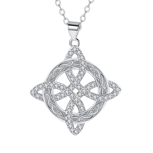 Witch Knot Necklace 925 Silver