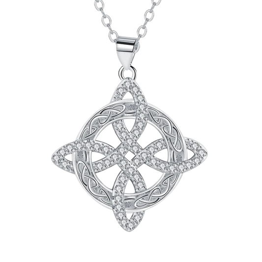 Witch Knot Necklace 925 Silver