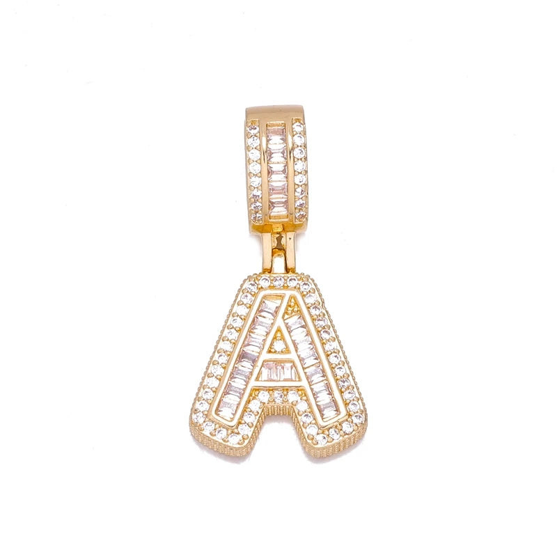 Gold Letter A