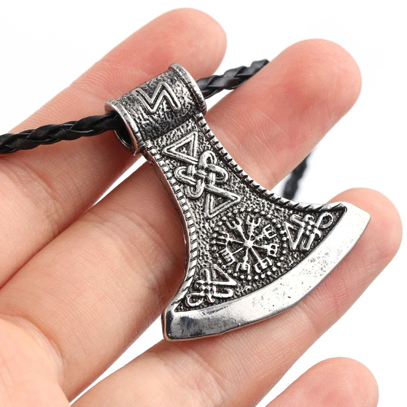 Viking Axe Rune Necklace