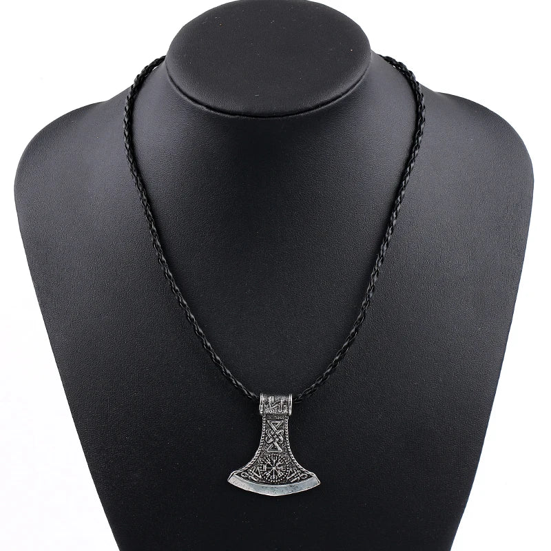 Viking Axe Rune Necklace