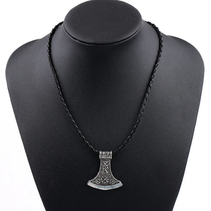 Viking Axe Rune Necklace
