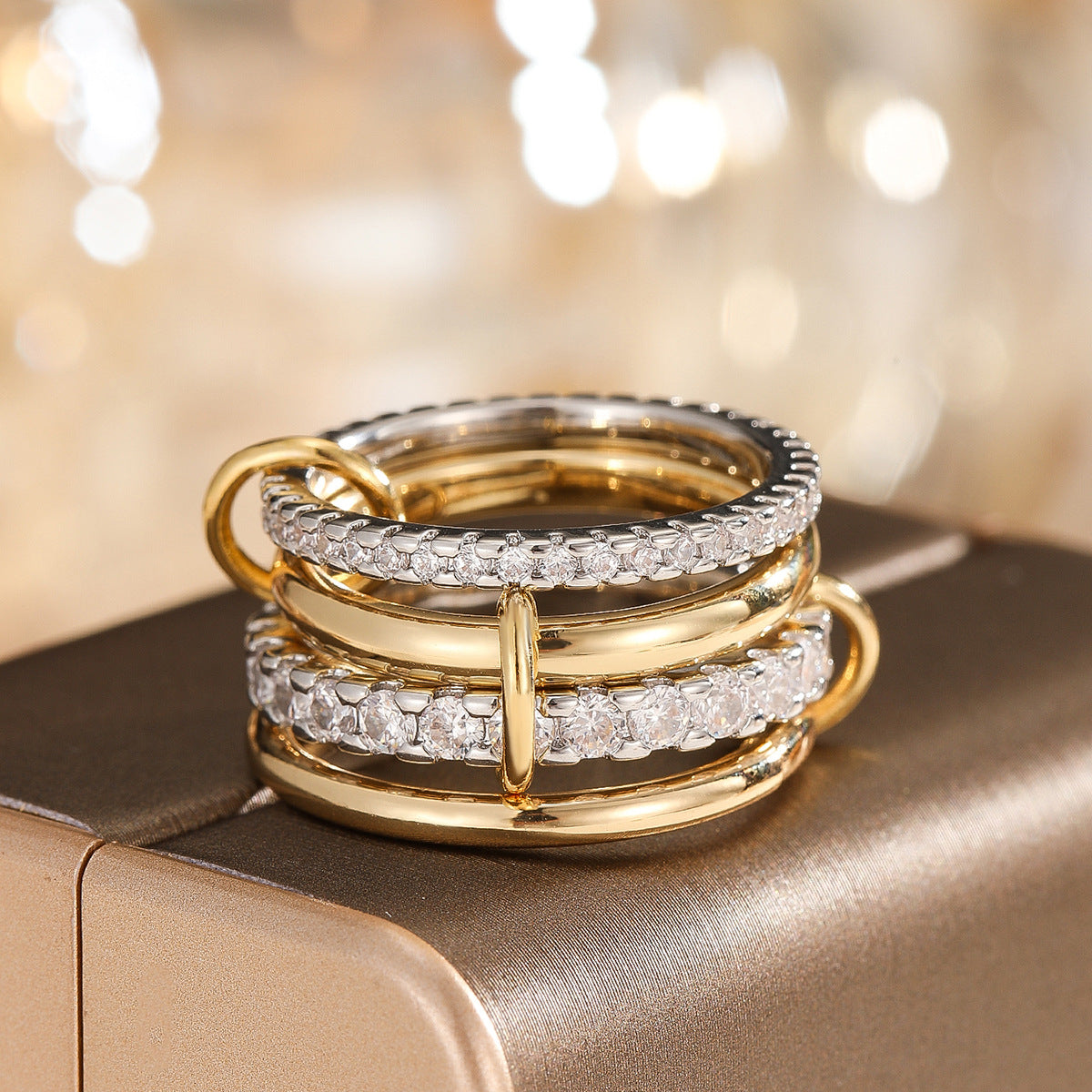 The Eclipse Stackable Ring