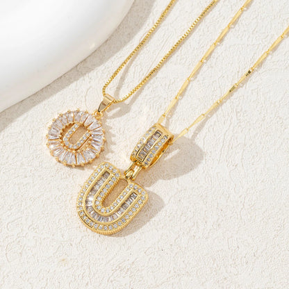 Initial Radiance Necklace Set