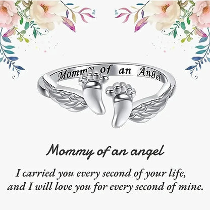 Mommy Of An Angel Ring
