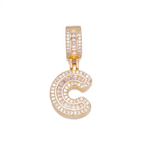 Gold Letter C
