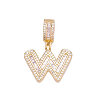 Gold Letter W