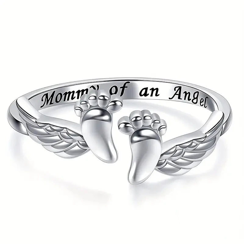 Mommy Of An Angel Ring