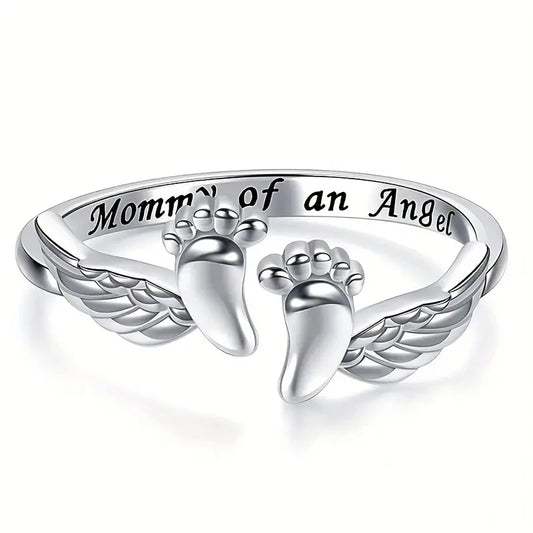 Mommy Of An Angel Ring