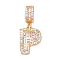 Gold Letter P