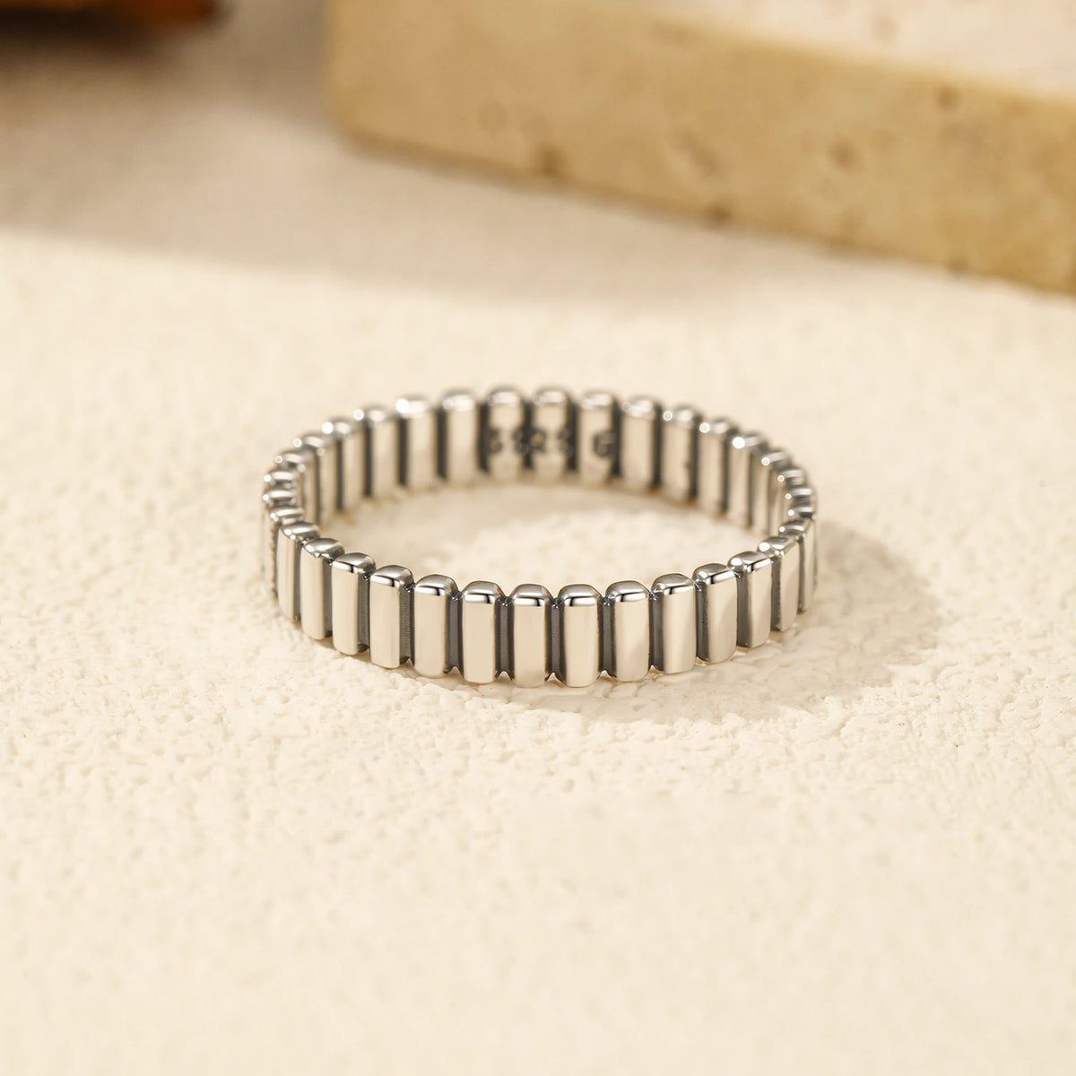 Geometric 925 Sterling Silver