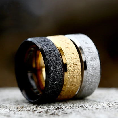 Frosted Runic Warrior Band