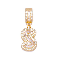 Gold Letter S