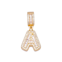 Gold Letter A