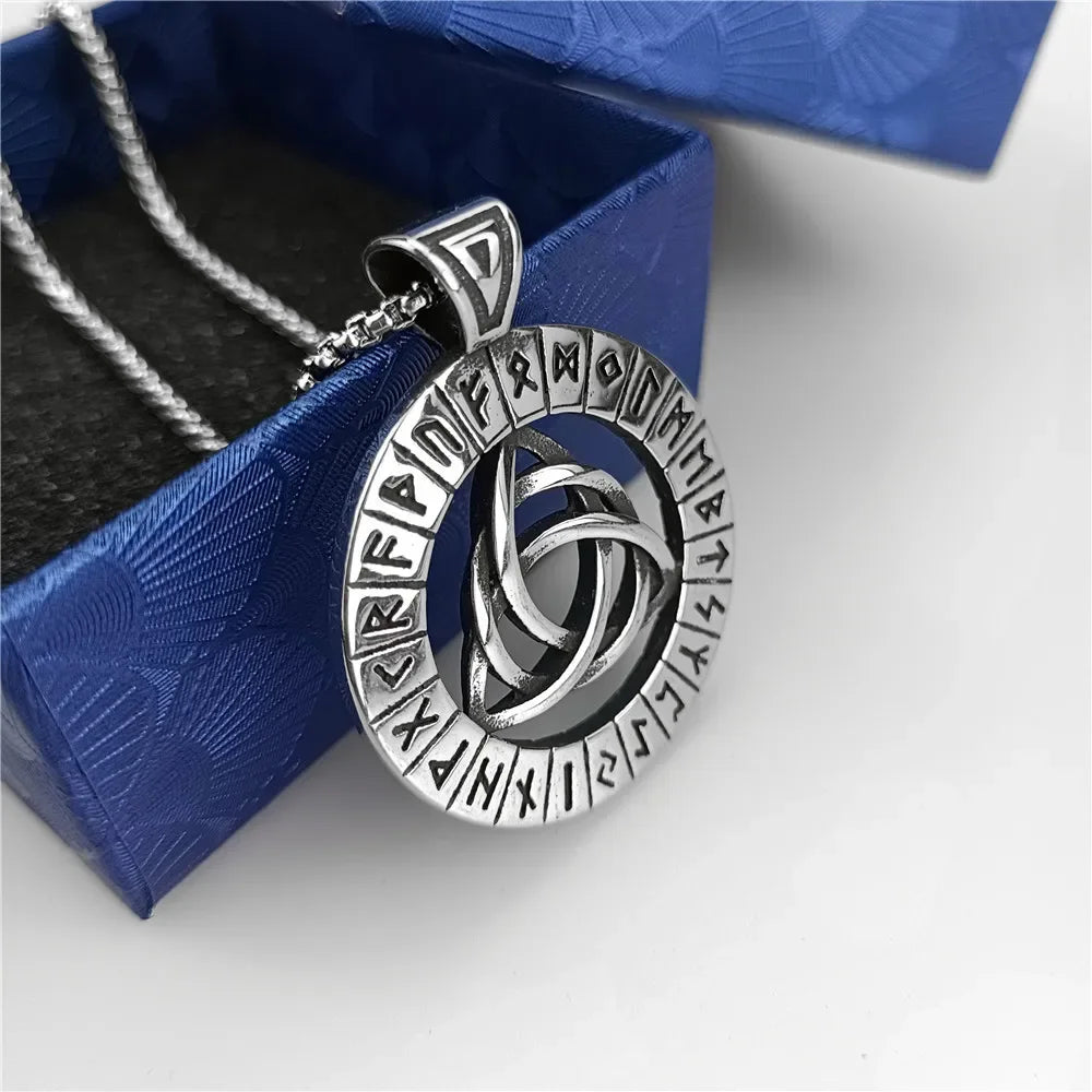 Runic Trinity Knot Necklace