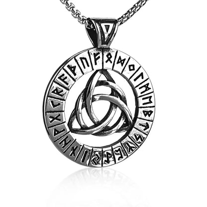 Runic Trinity Knot Necklace