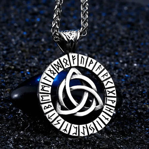 Runic Trinity Knot Necklace