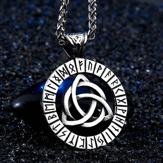 Runic Trinity Knot Necklace