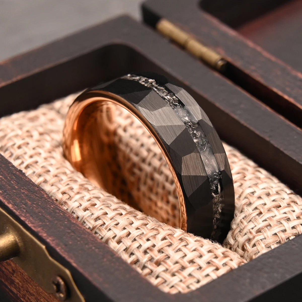 Celestial Forge Tungsten Ring