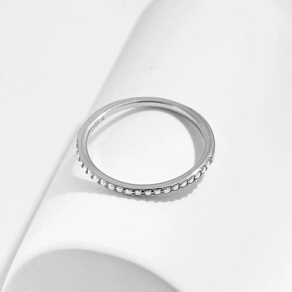 The Eternal Spark Band 925 Sterling Silver