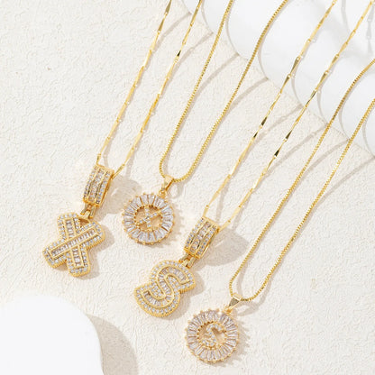 Initial Radiance Necklace Set