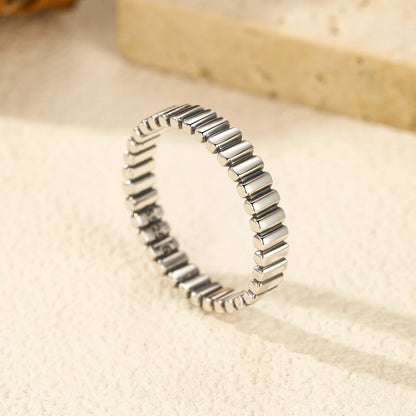 Geometric 925 Sterling Silver