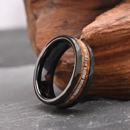 Heritage Forge Tungsten Ring