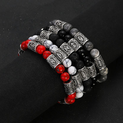 Runic Stone Warrior Bracelet