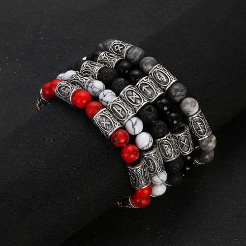 Runic Stone Warrior Bracelet