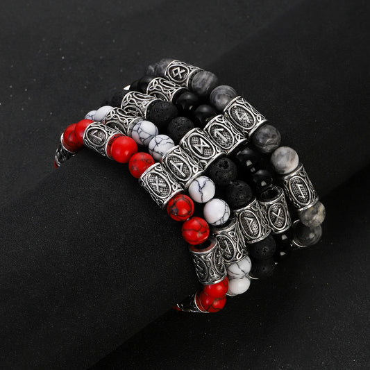 Runic Stone Warrior Bracelet