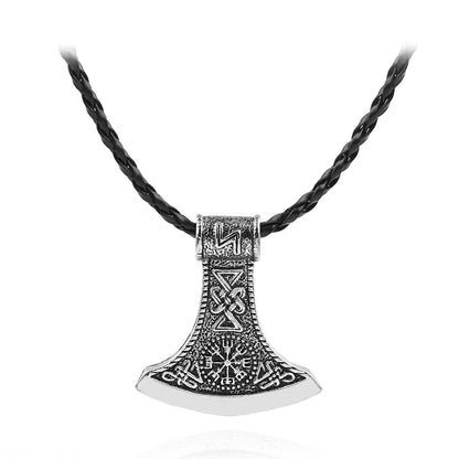 Viking Axe Rune Necklace