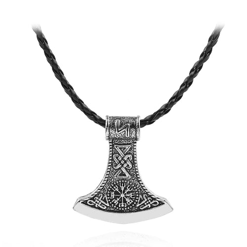 Viking Axe Rune Necklace