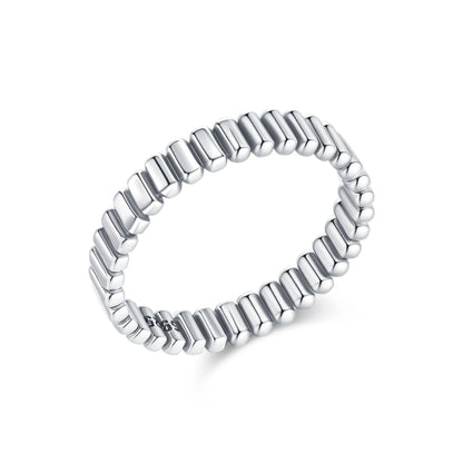 Geometric 925 Sterling Silver