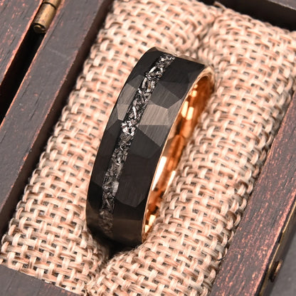 Celestial Forge Tungsten Ring