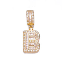 Gold Letter B