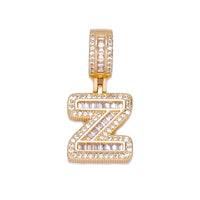 Gold Letter Z
