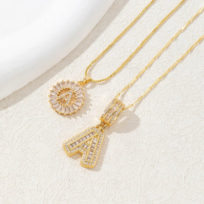 Initial Radiance Necklace Set
