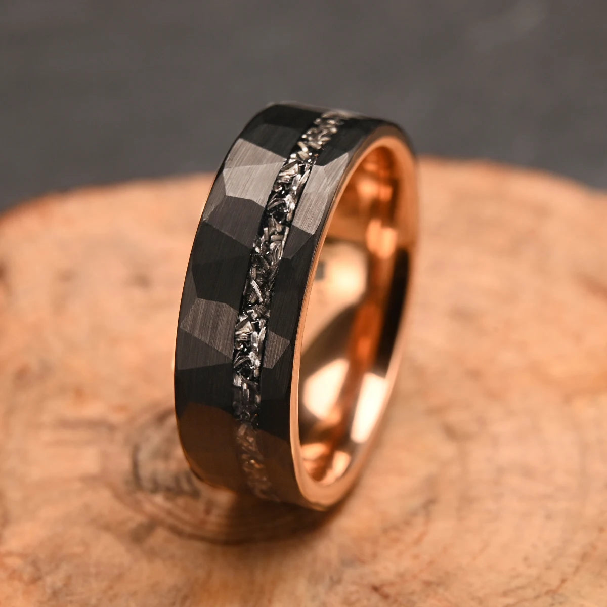 Celestial Forge Tungsten Ring