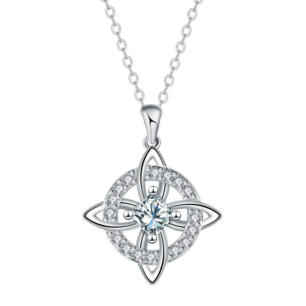 Witch Knot Birthstone Necklace