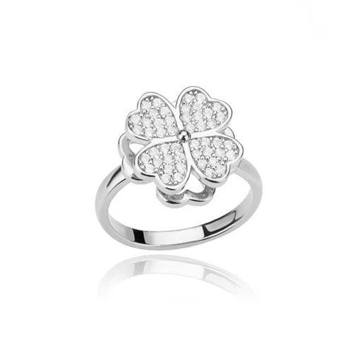 SereniBand™ Silver Lucky Clover