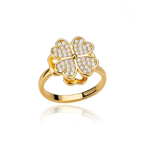 SereniBand™ Gold Lucky Clover